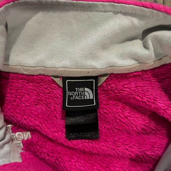 The North Face Dark Pink Fleece Zip-Up Jacket | Size Small - Picture 4 of 4